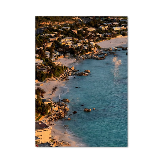 Poster Plage de Cape Town