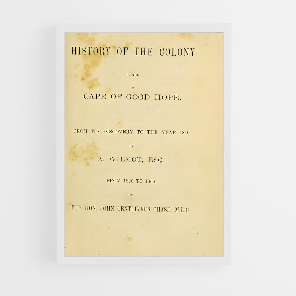 ap-cape colony-2 cadre Blanc