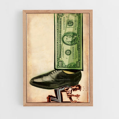 ap-capitalism-3 cadre Bois clair