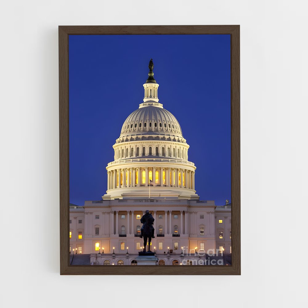 ap-capitol building-1 cadre Bois foncé