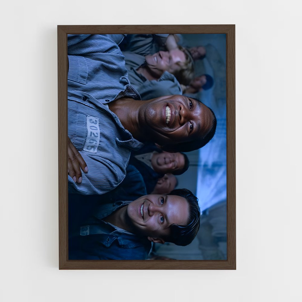 ap-captain byron hadley-2 cadre Bois foncé