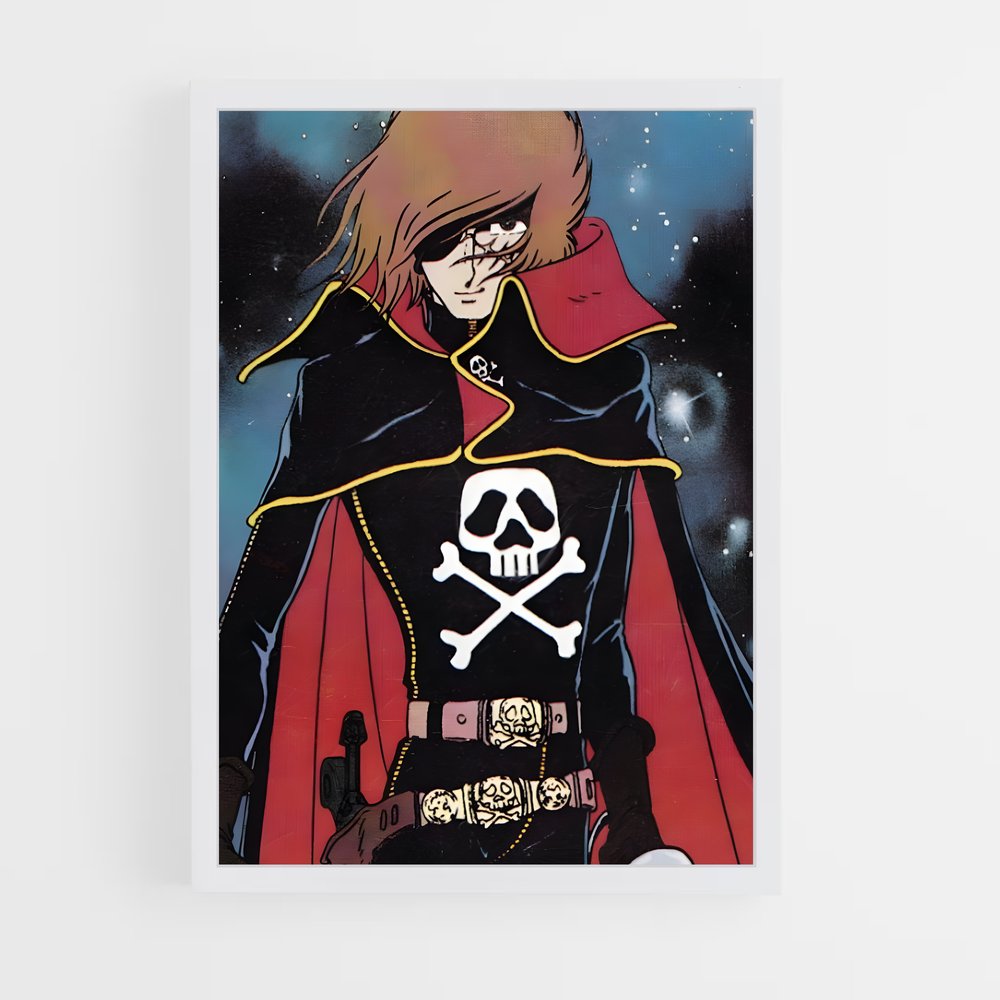 ap-captain harlock-1 cadre Blanc