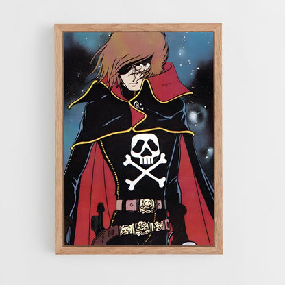ap-captain harlock-1 cadre Bois clair