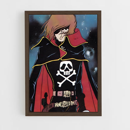 ap-captain harlock-1 cadre Bois foncé