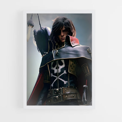 ap-captain harlock-2 cadre Blanc
