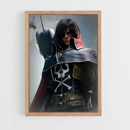 ap-captain harlock-2 cadre Bois clair