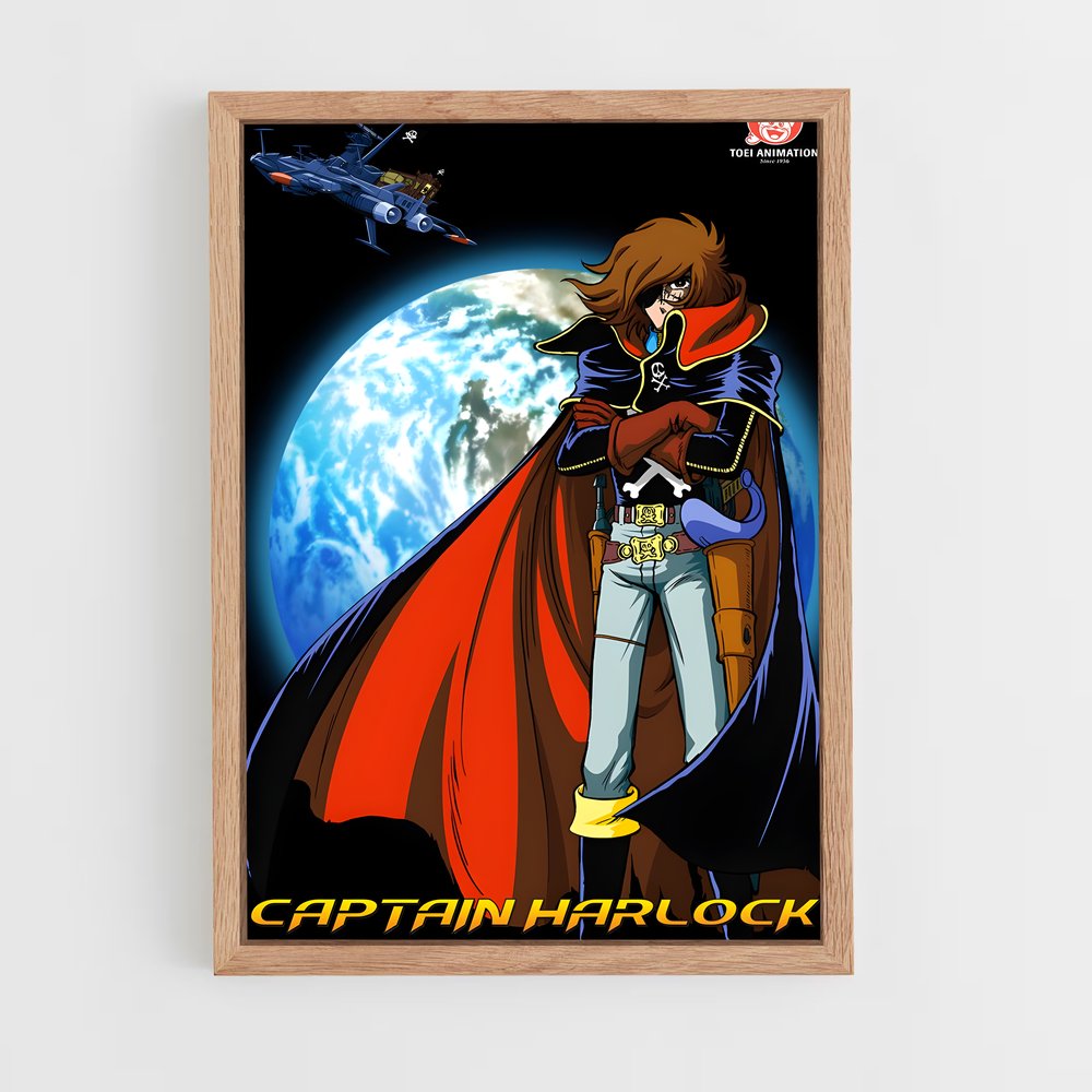 ap-captain harlock-4 cadre Bois clair