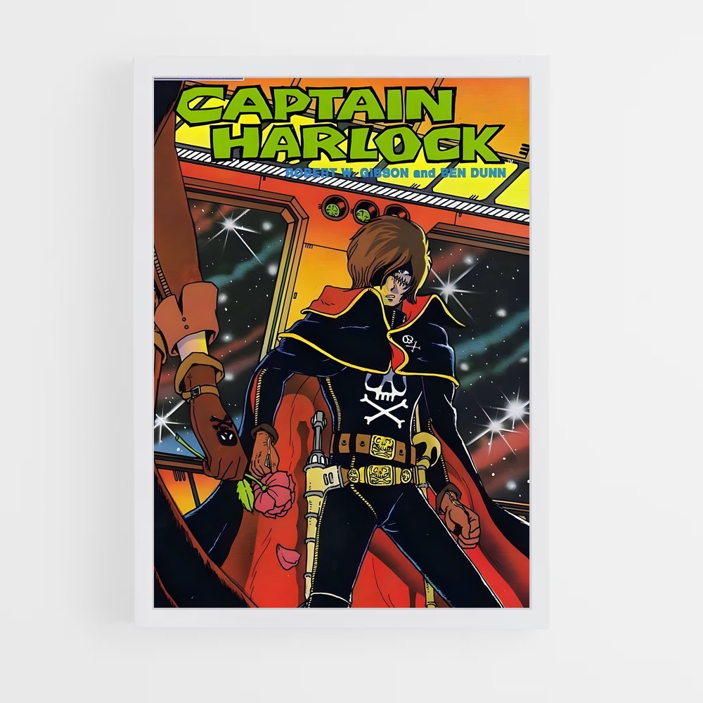 ap-captain harlock-5 cadre Blanc