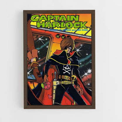 ap-captain harlock-5 cadre Bois foncé