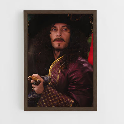 ap-captain hook-1 cadre Bois foncé