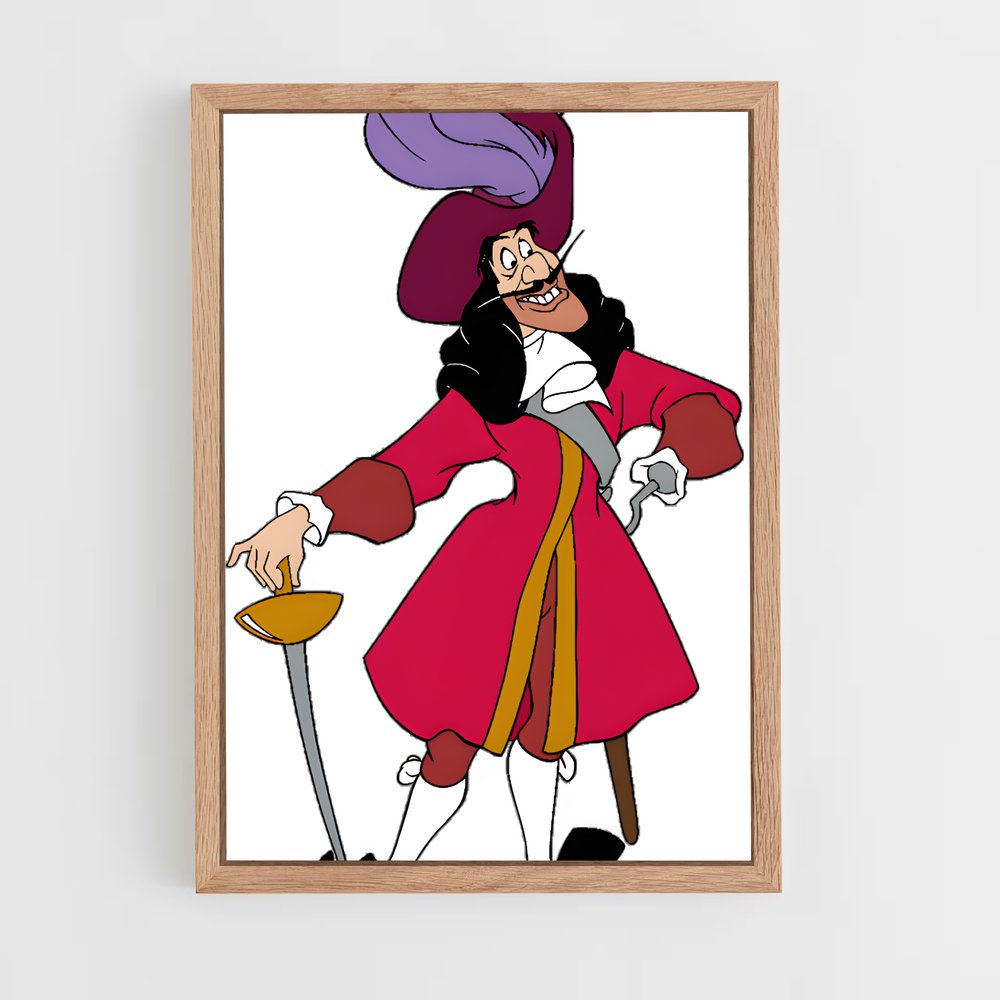 ap-captain hook-3 cadre Bois clair
