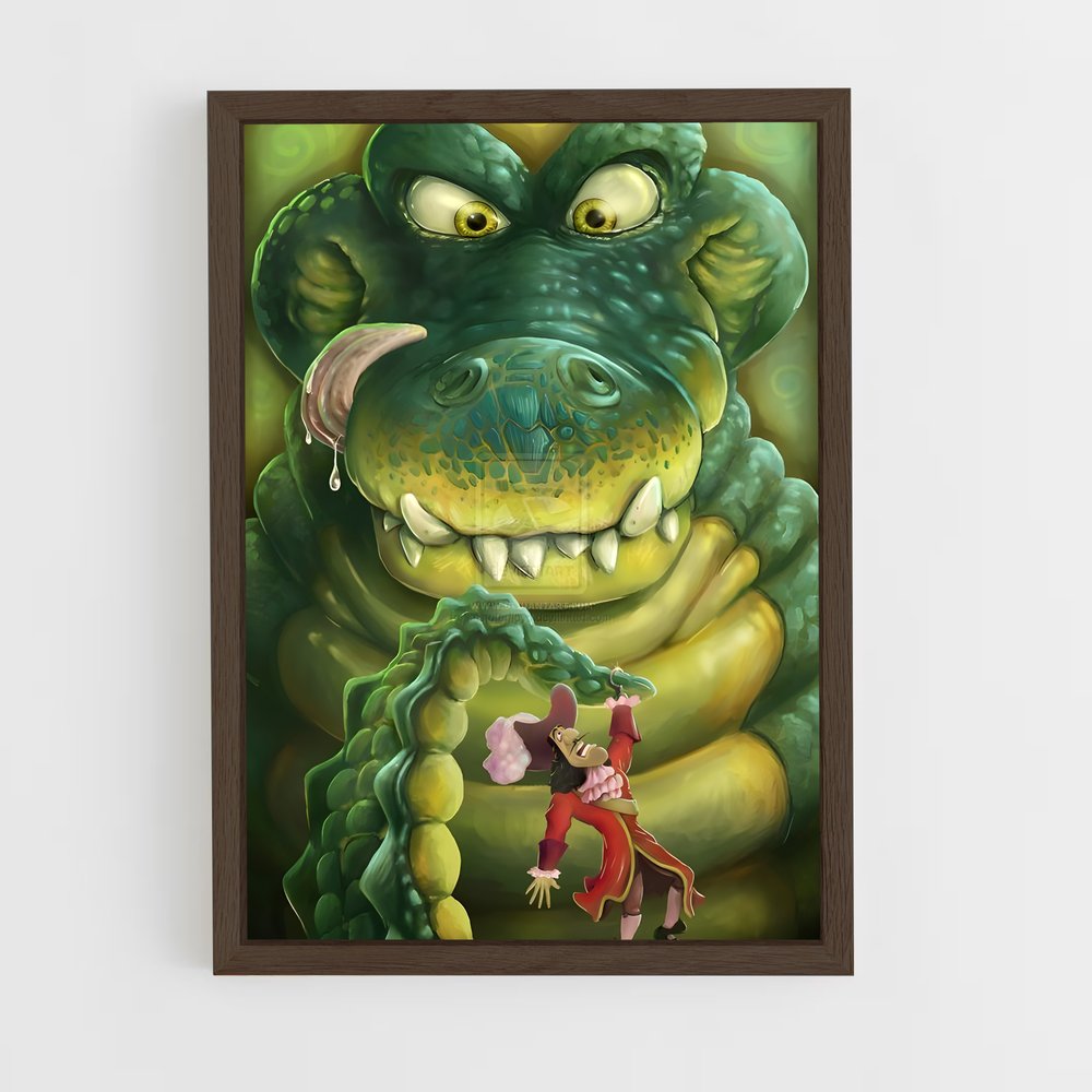 ap-captain hook-5 cadre Bois foncé