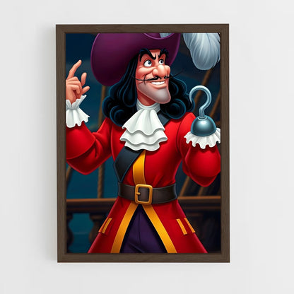 ap-captain hook-6 cadre Bois foncé