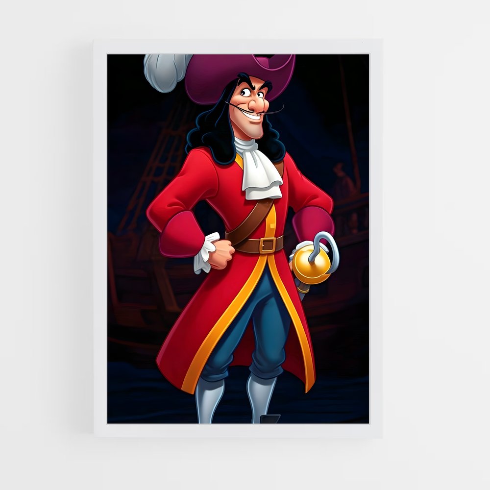 ap-captain hook-7 cadre Blanc