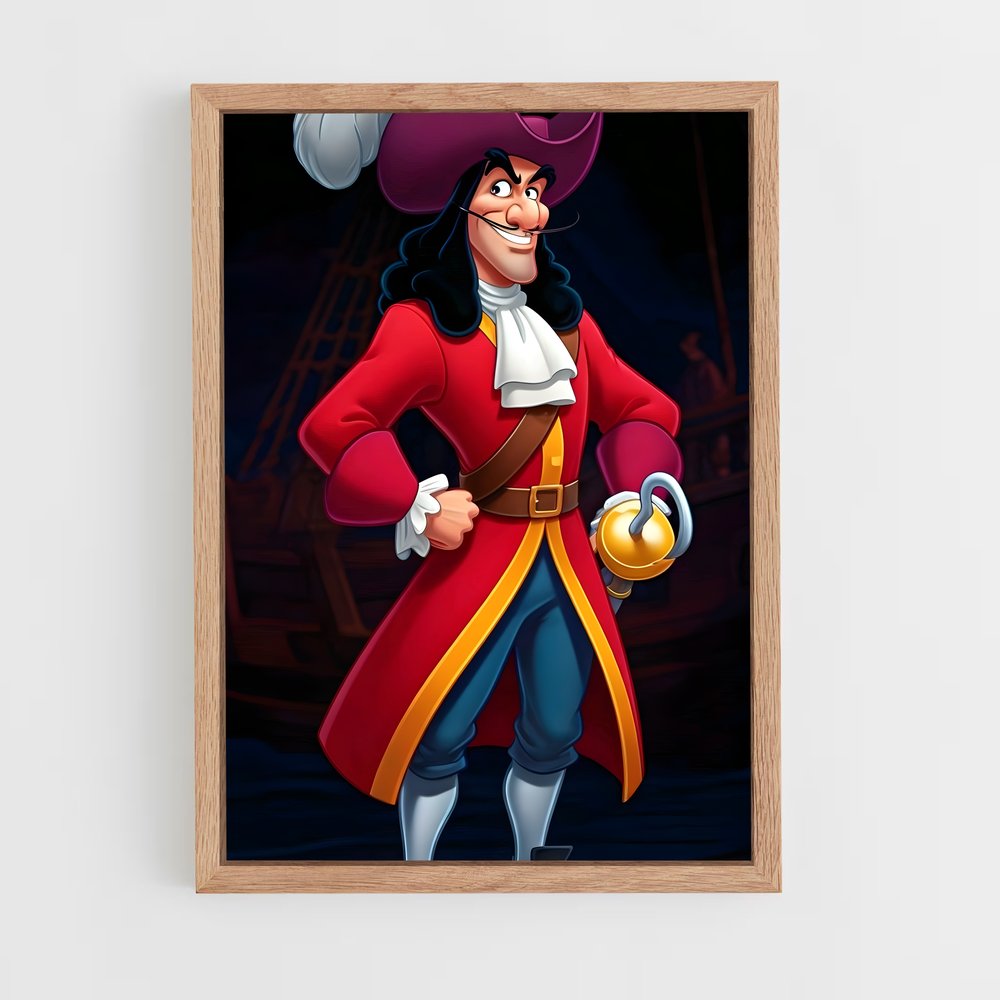 ap-captain hook-7 cadre Bois clair
