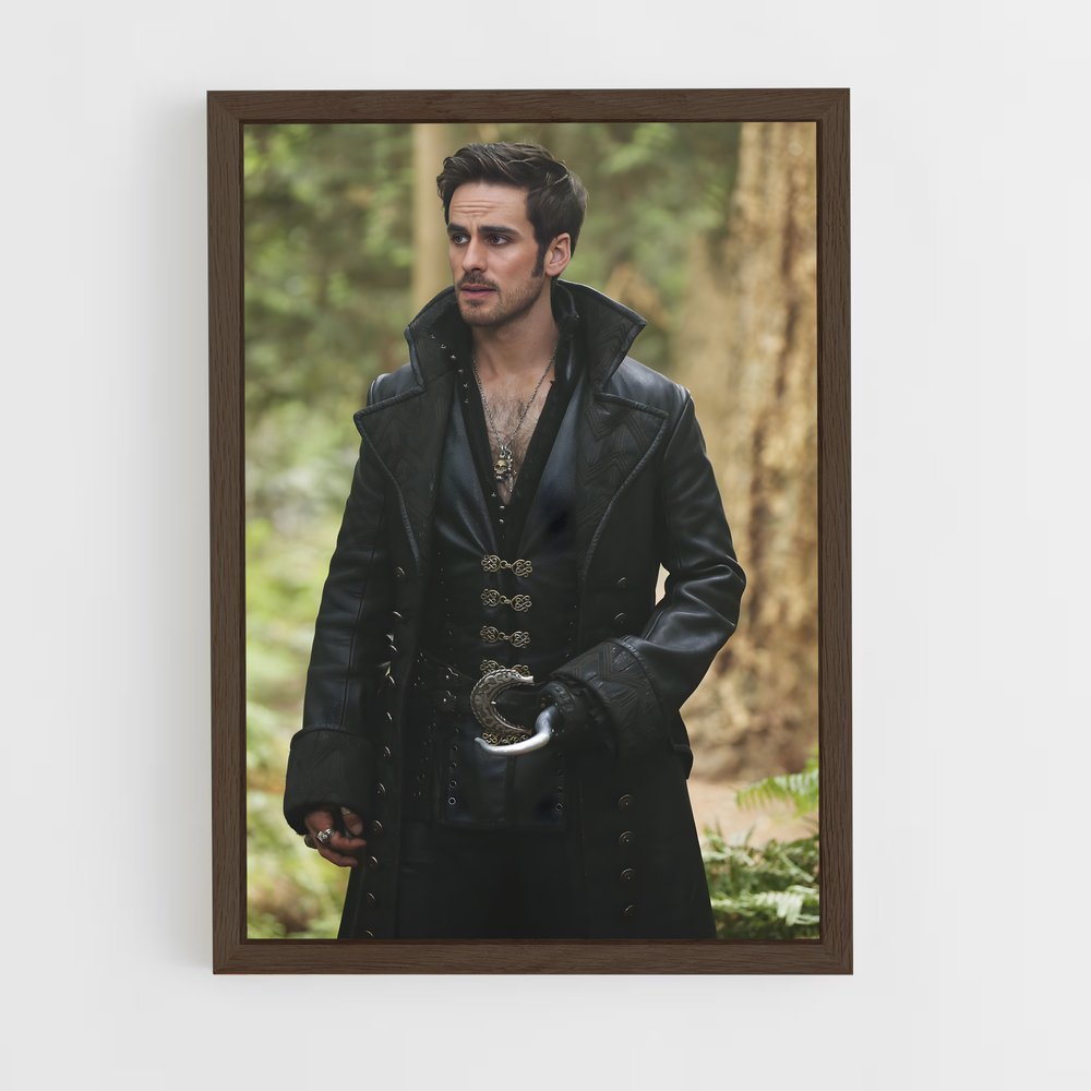 ap-captain hook-8 cadre Bois foncé