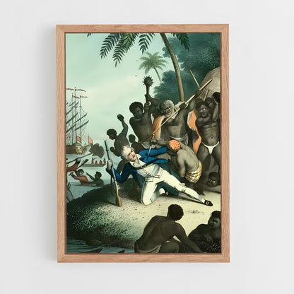 ap-captain james cook-1 cadre Bois clair