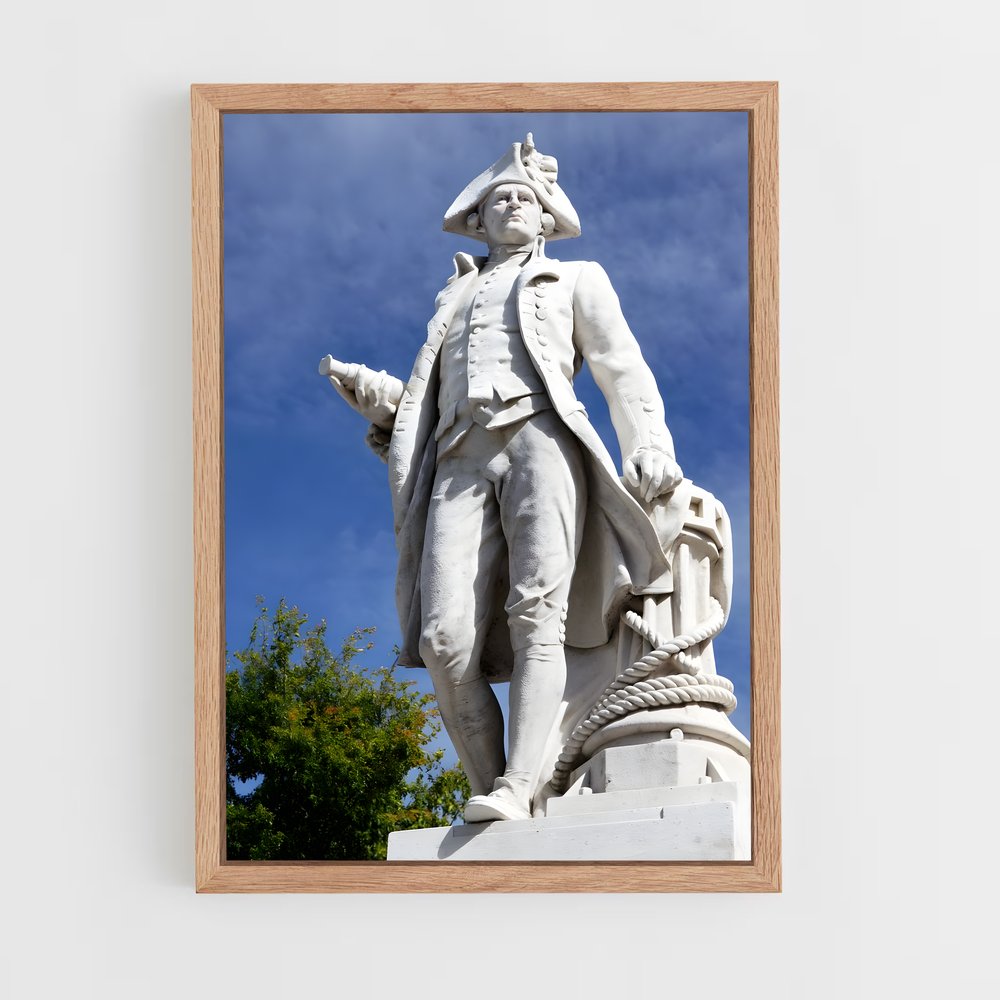 ap-captain james cook-4 cadre Bois clair