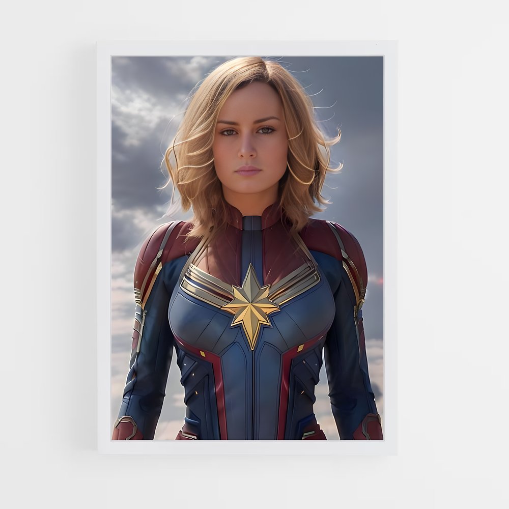 ap-captain marvel-3 cadre Blanc