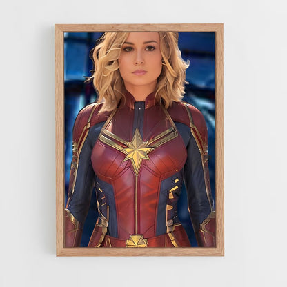 ap-captain marvel-6 cadre Bois clair