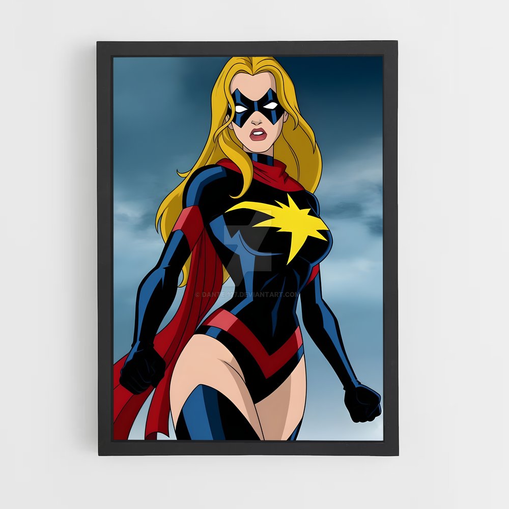 ap-captain marvel-8 cadre Noir