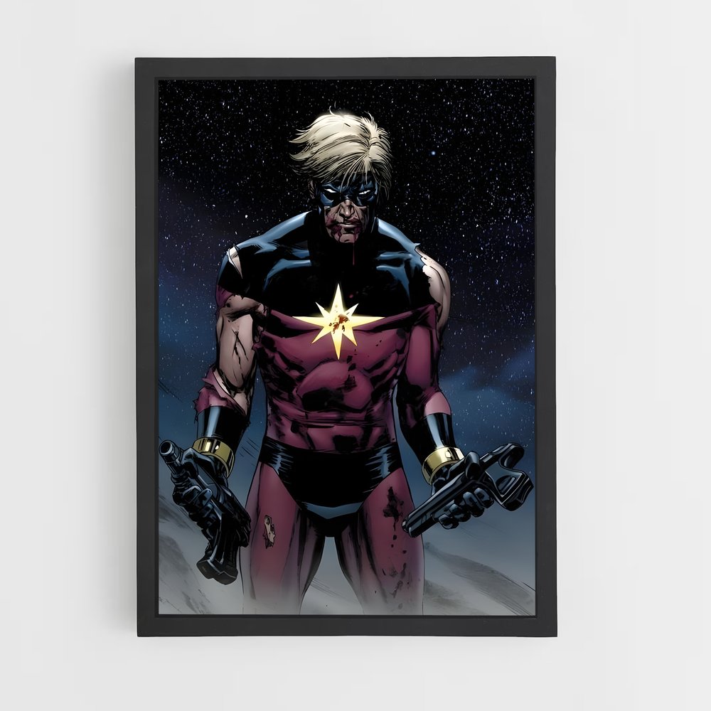 ap-captain marvel-9 cadre Noir