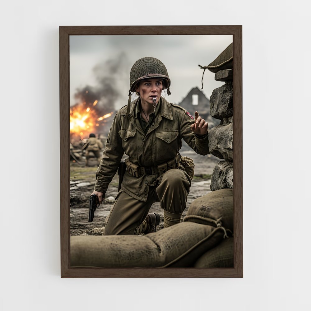 ap-captain miller-3 cadre Bois foncé