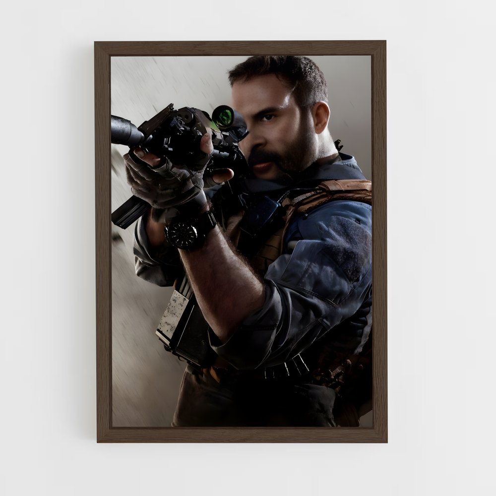 ap-captain price-4 cadre Bois foncé