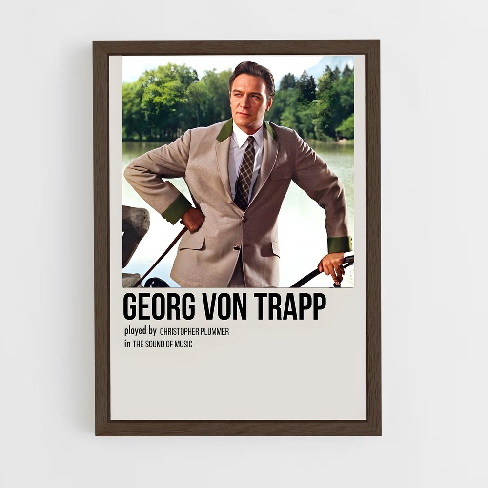 ap-captain von trapp-3 cadre Bois foncé