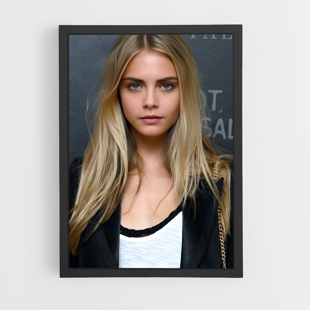 ap-cara delevingne-1 cadre Noir