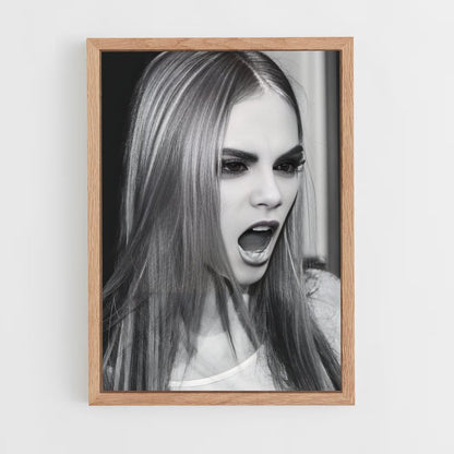 ap-cara delevingne-2 cadre Bois clair