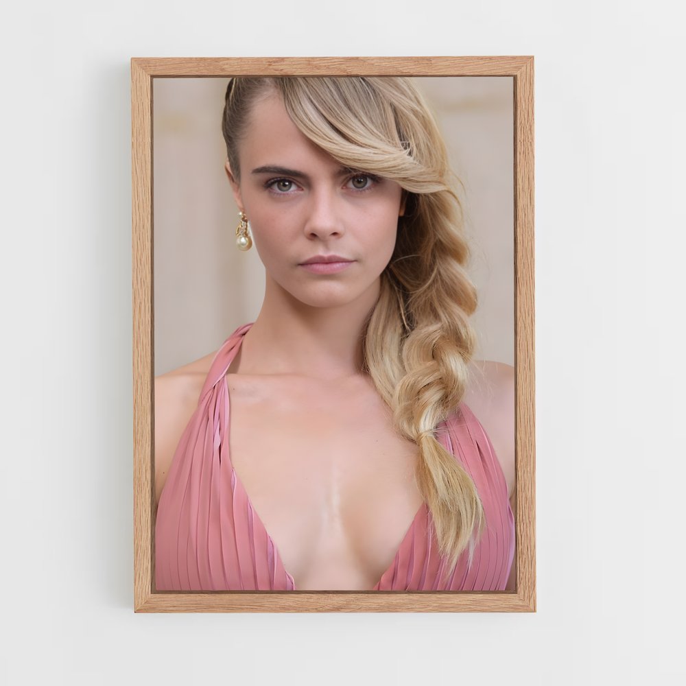 ap-cara delevingne-9 cadre Bois clair