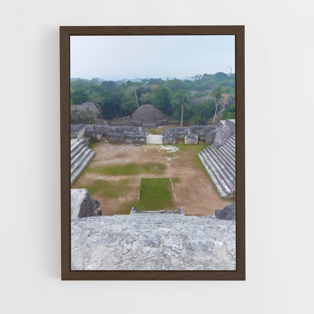 ap-caracol-1 cadre Bois foncé