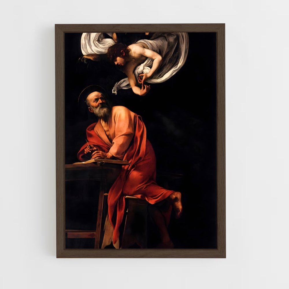 ap-caravaggio-2 cadre Bois foncé