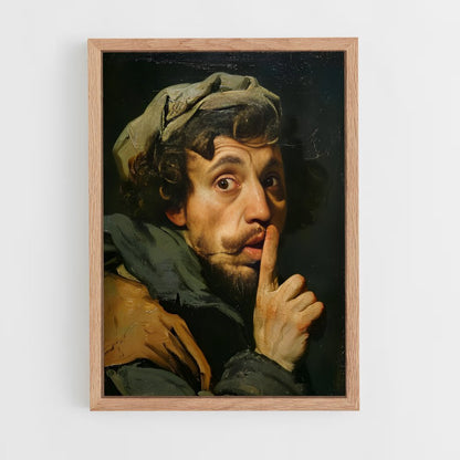 ap-caravaggio-5 cadre Bois clair