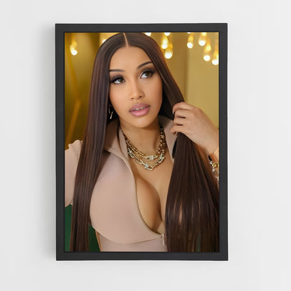 ap-cardi b-4 cadre Noir