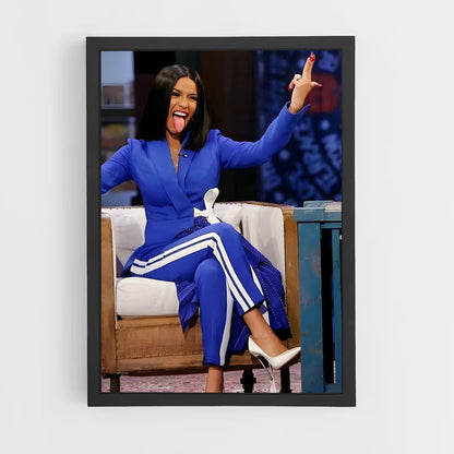 ap-cardi b-5 cadre Noir