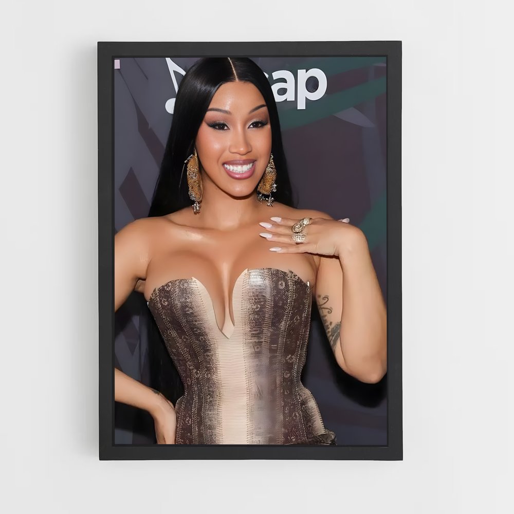 ap-cardi b-7 cadre Noir