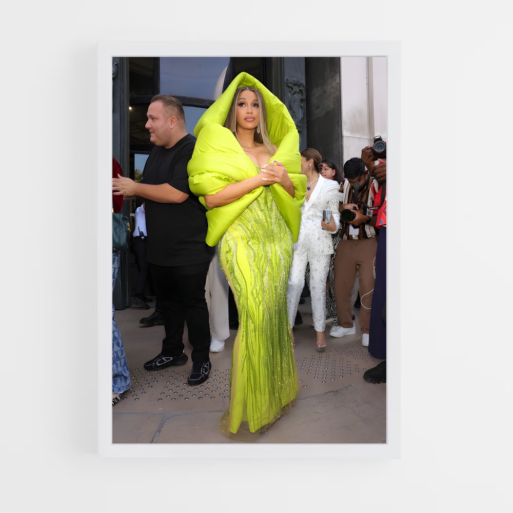 ap-cardi b-9 cadre Blanc