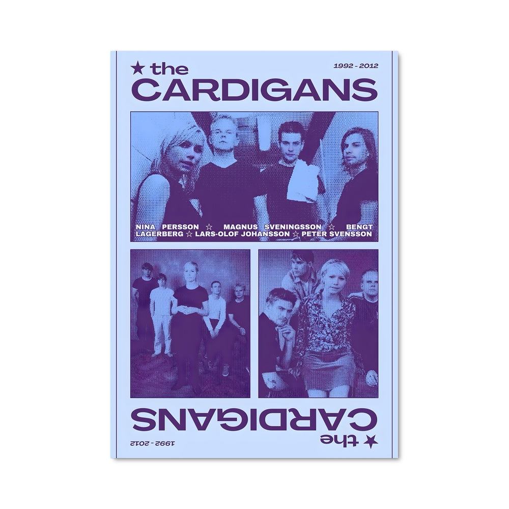 Poster The Cardigans Vibes