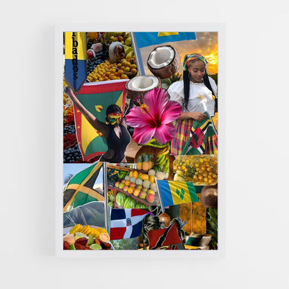 ap-caribbean-14 cadre Blanc