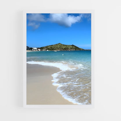 ap-caribbean beach-17 cadre Blanc