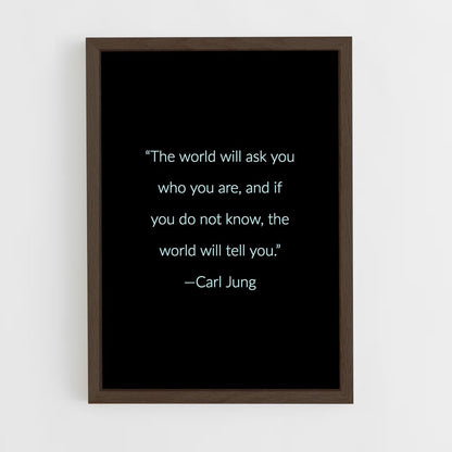 ap-carl jung-1 cadre Bois foncé