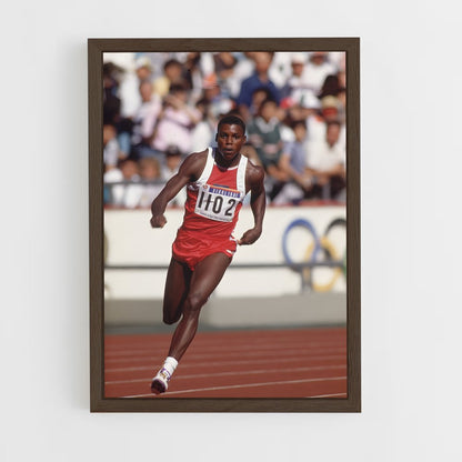 ap-carl lewis-1 cadre Bois foncé