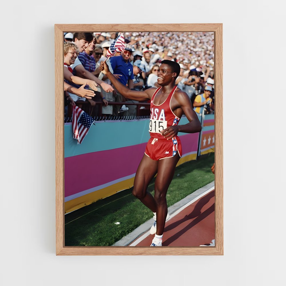 ap-carl lewis-4 cadre Bois clair