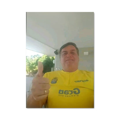 Poster Thumbs Up Carlos