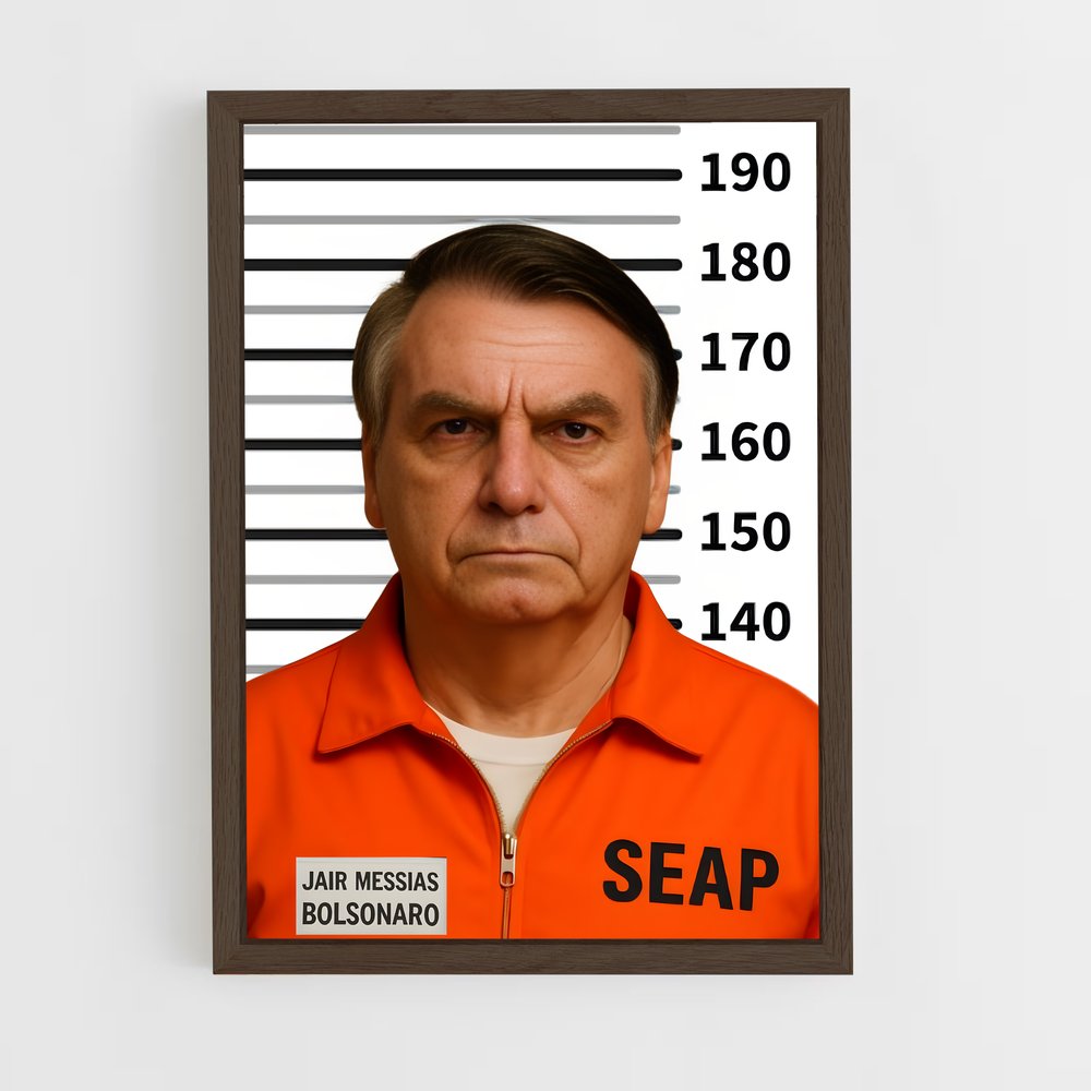 ap-carlos bolsonaro-4 cadre Bois foncé