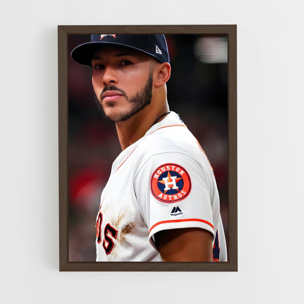 ap-carlos correa-4 cadre Bois foncé