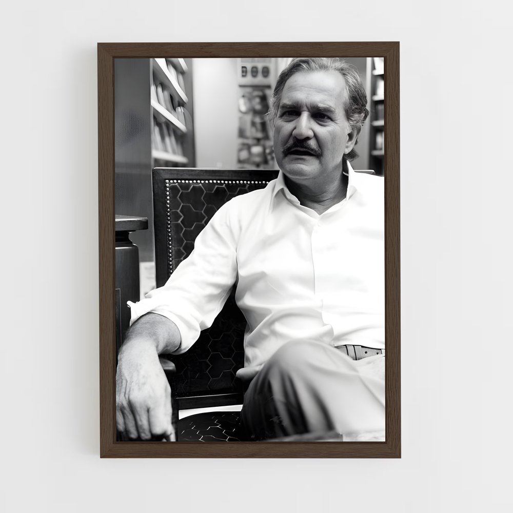 ap-carlos fuentes-1 cadre Bois foncé