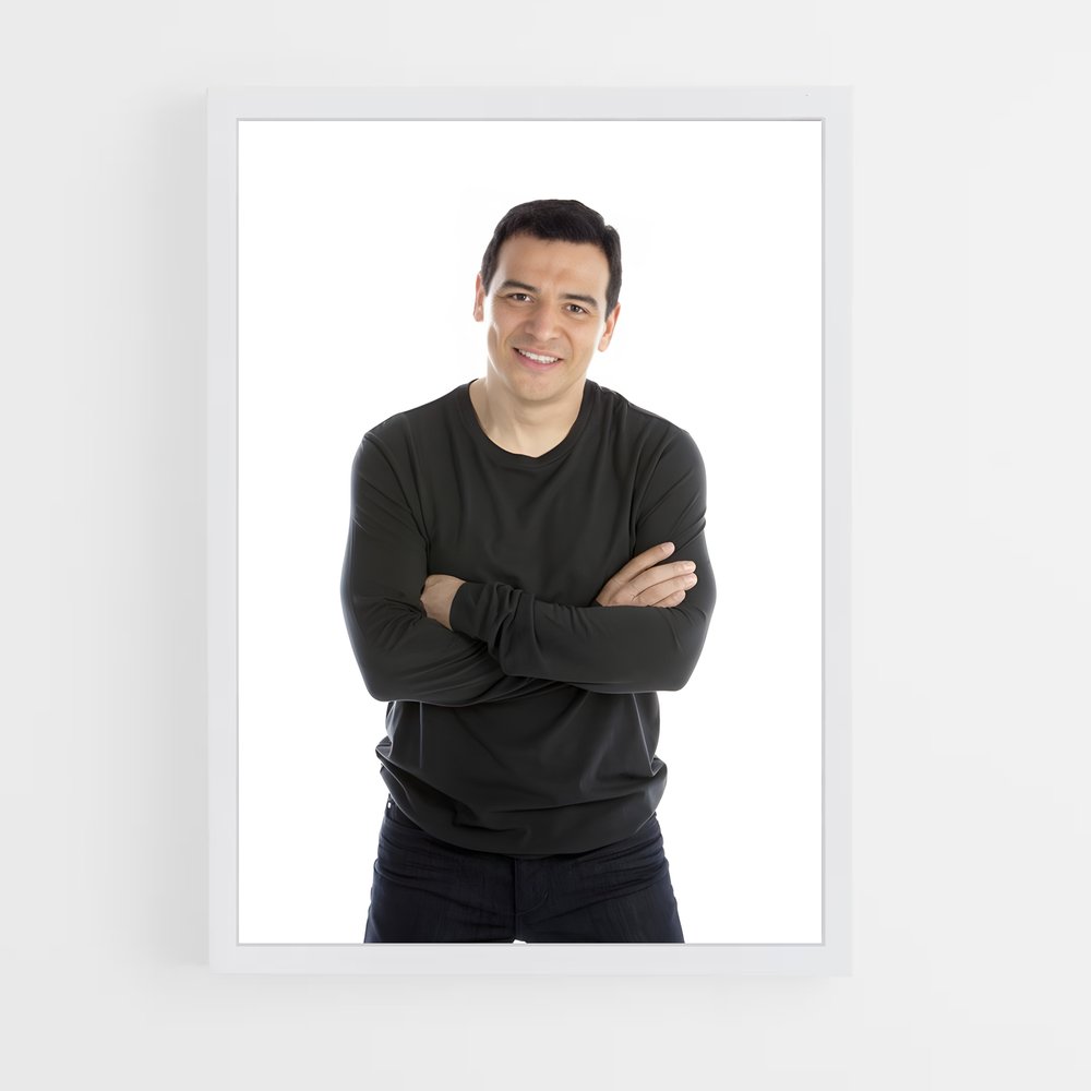 ap-carlos mencia-4 cadre Blanc